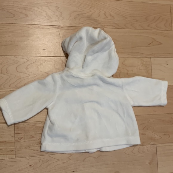 Carters jacket and pants set (white)- size newborn - Picture 3 of 9